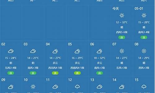 十月中旬郑州天气情况_郑州30天最准天气预报